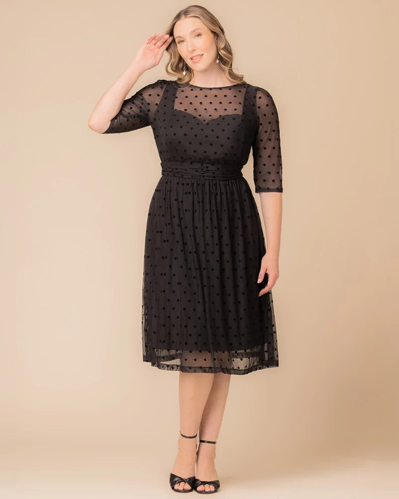 Plus Size Vita Midi Cocktail Dress