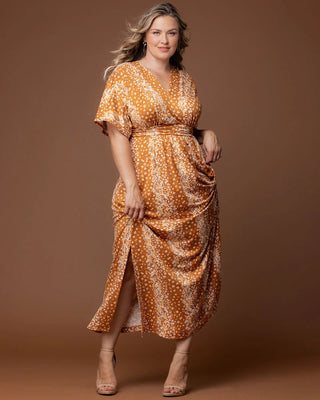 Vienna Maxi Dress - Sale! in Amber Floral Falls