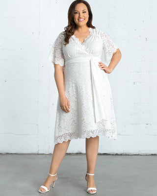 Graced With Love Dress  in Ivory