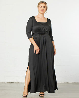 Maya Maxi Dress  in Black