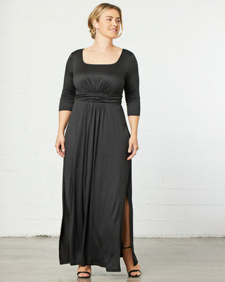 Maya Maxi Dress  in Black