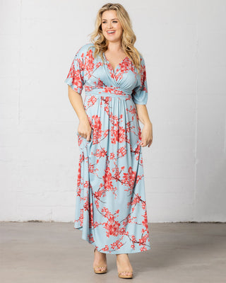 Vienna Maxi Dress in Cherry Blossom Print