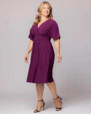 Gia Midi Dress in Azalea