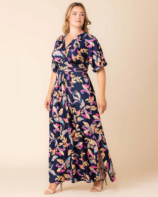 Vienna Maxi Dress in Talavera Motif