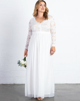 Everlasting Love Wedding Gown in White
