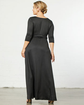Maya Maxi Dress  in Black