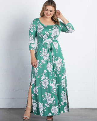 Maya Maxi Dress  in Green