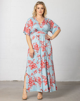 Vienna Maxi Dress in Cherry Blossom Print