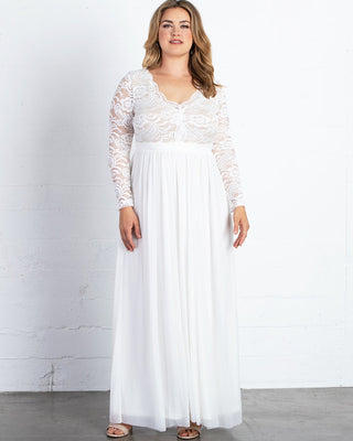 Everlasting Love Wedding Gown in White