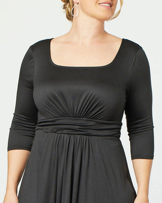 Maya Maxi Dress  in Black