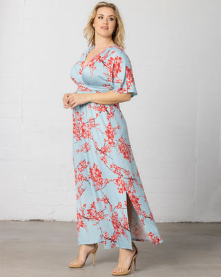 Vienna Maxi Dress in Cherry Blossom Print