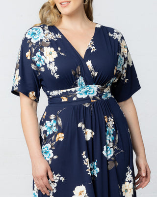 Vienna Maxi Dress in Navy Floral