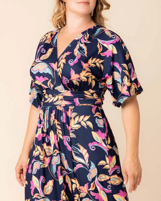 Vienna Maxi Dress in Talavera Motif