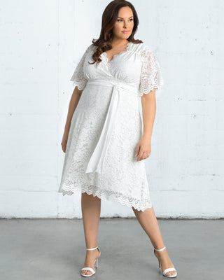 Graced With Love Dress  in Ivory