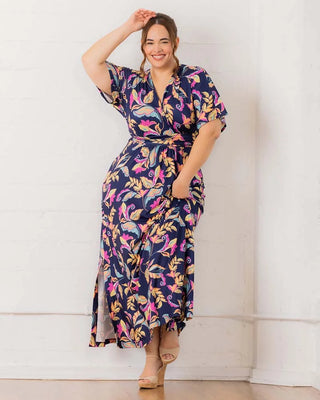 Vienna Maxi Dress in Talavera Motif