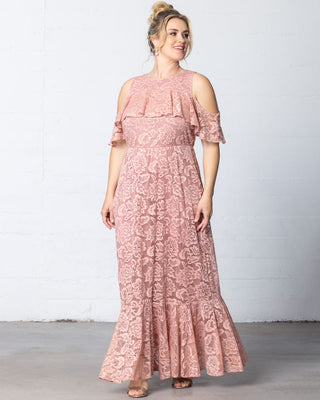 Riviera Lace Evening Gown - Sale!