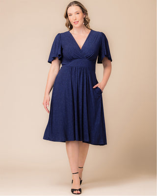 Crystal Cove Cocktail Midi Dress in Evening Star