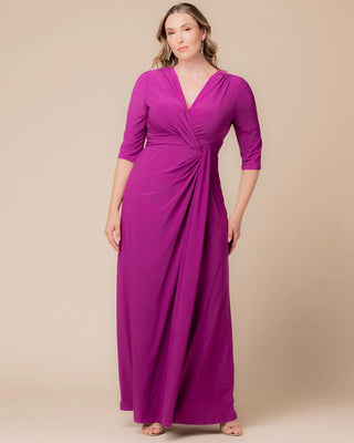 Evening Romance Gown in Magenta