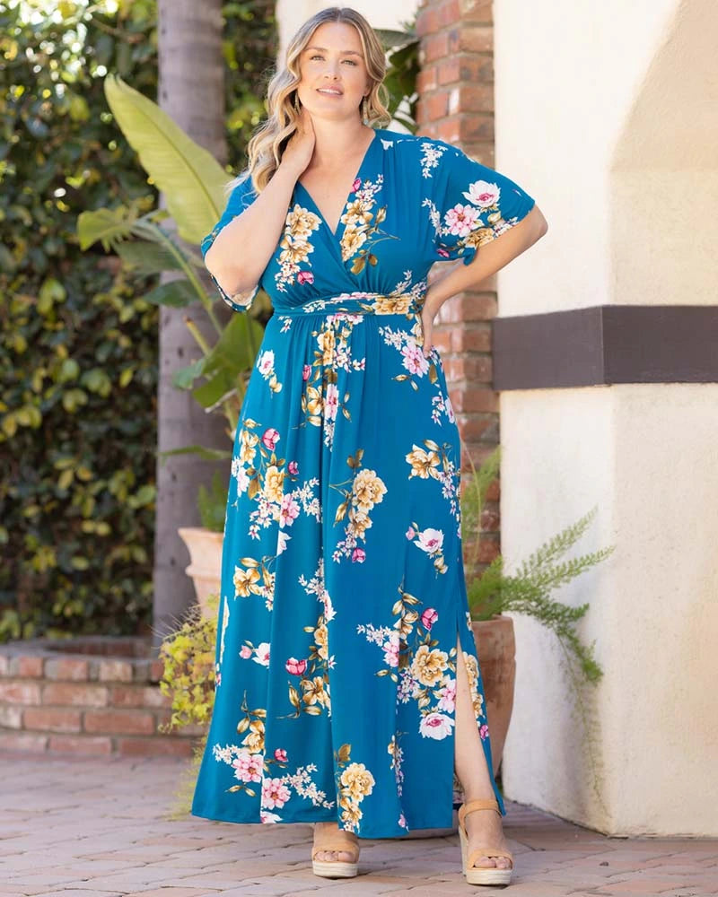 Vienna Maxi Floral Dress