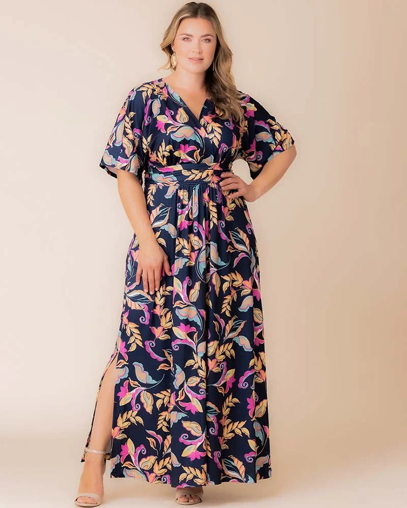 kiyonna vienna maxi dress Kiyonna Women's Plus Size Vienna Maxi Dress