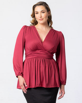 Leah Long Sleeve Tunic Top