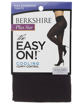 The Easy On Plus Max Coverage Tights - Final Sale in Black