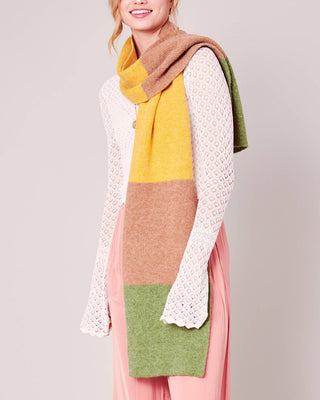 Knitted Colorblock Scarf by Avenue Zoe - Sale!
