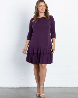 Coquette Dress  in Plum Perfect