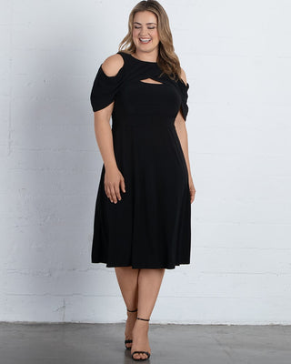 Daring Darcy Dress  in Black