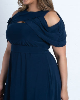 Daring Darcy Dress in Nouveau Navy