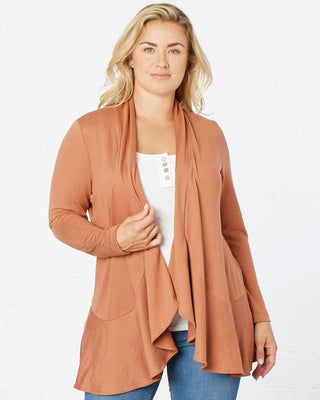 Love Story Cardigan in Brown
