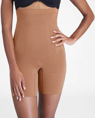 OnCore High-Waisted Mid-Thigh Short by SPANX in Naked