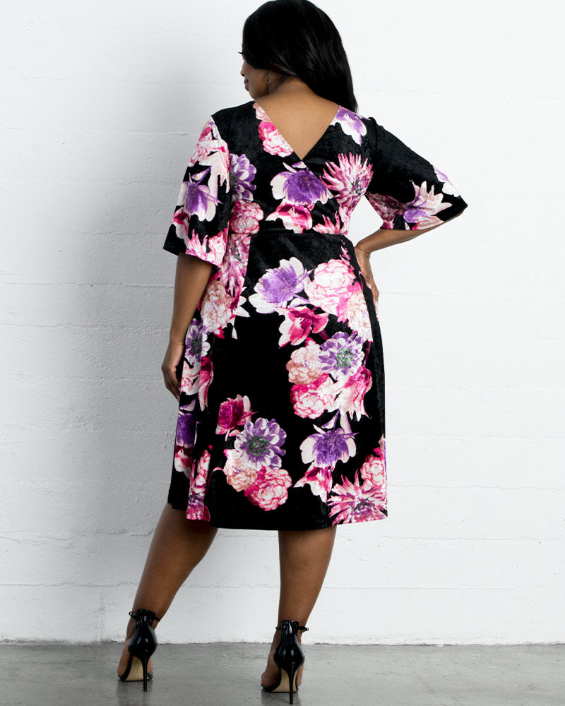 Velvet dress sale cheap