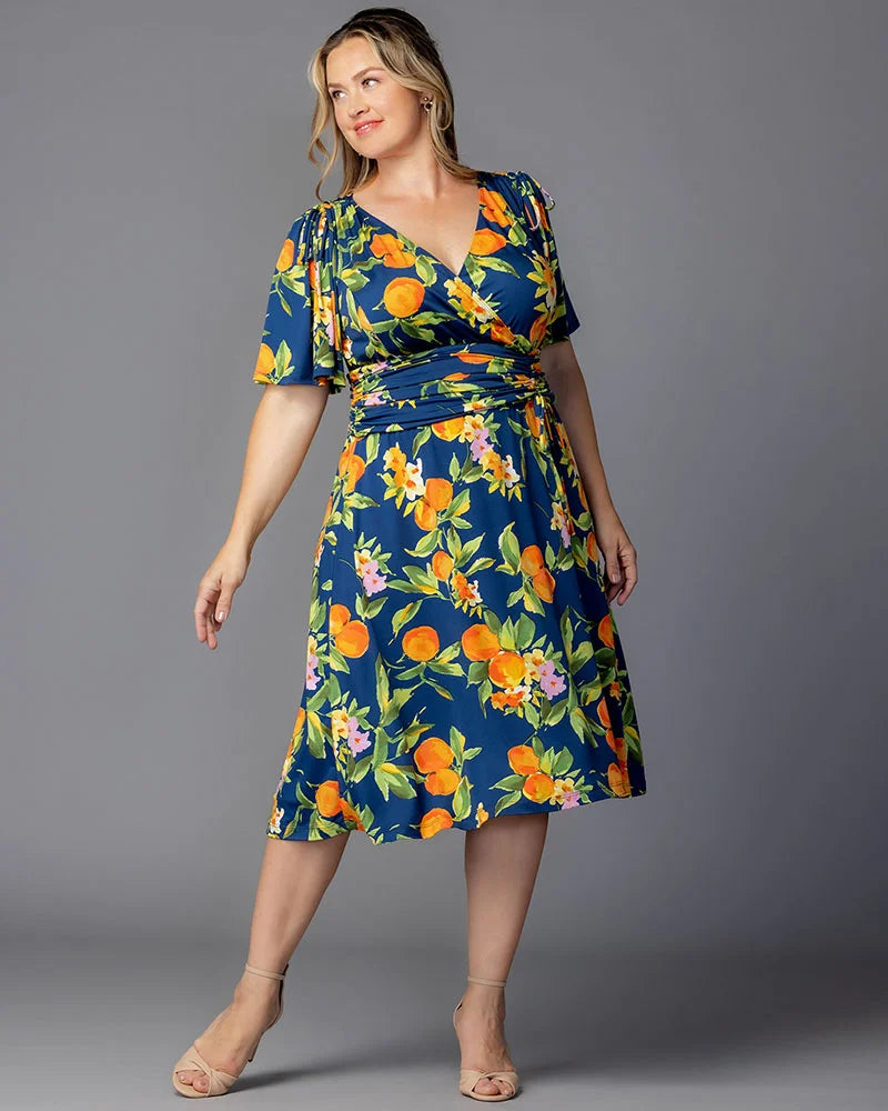 kiyonna rumor ruched dress Women's Plus Size Rumor Ruched Dress