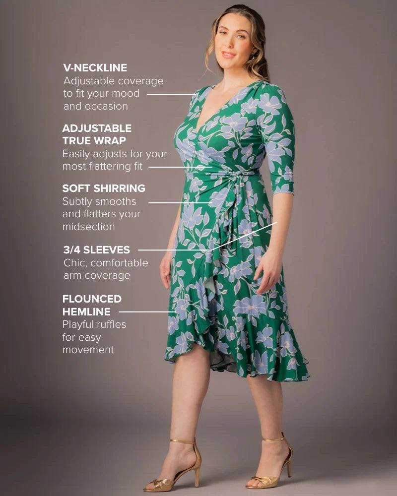 wrap around cocktail dress Wrap Cocktail Long Dress