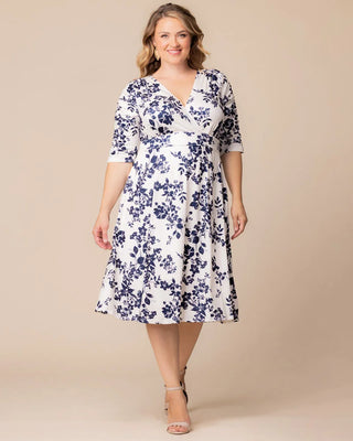 Gabriella Dress in Ivory Florals