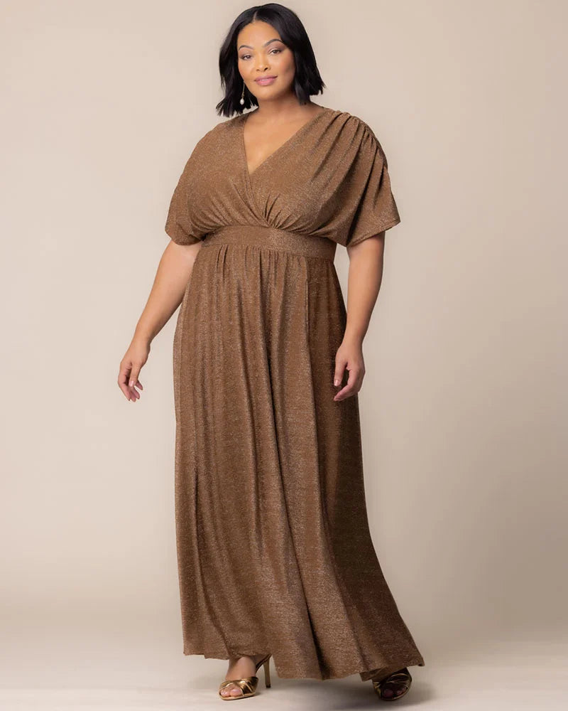 kiyonna plus size graduation dress Kiyonna Plus Size Geneva Sparkling Evening Gown