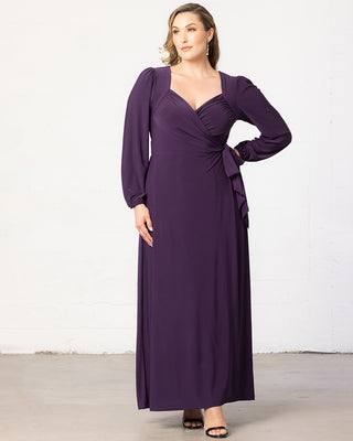 Modern Muse Wrap Gown