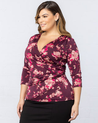Femme Fatale Faux Wrap Top