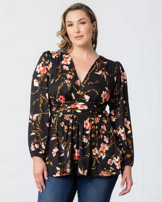 Leah Long Sleeve Tunic Top