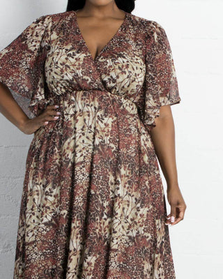 Carmella Metallic Accented Gown - Sale!
