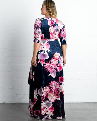 Cara Velvet Wrap Dress - Sale!