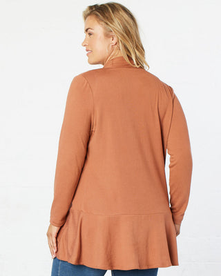 Love Story Cardigan in Brown
