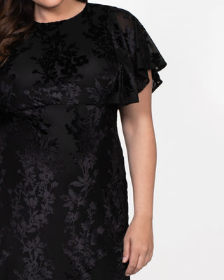 Parisian Dream Evening Gown  in Black