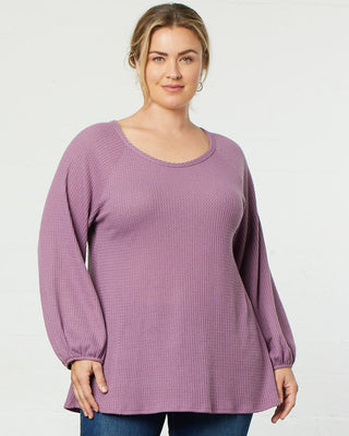 Whimsical Waffle Soft Knit Top - Sale!