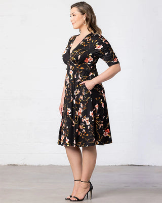 Gabriella Dress in Midnight Garden
