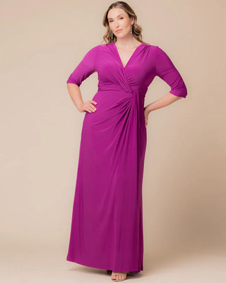 Evening Romance Gown in Magenta