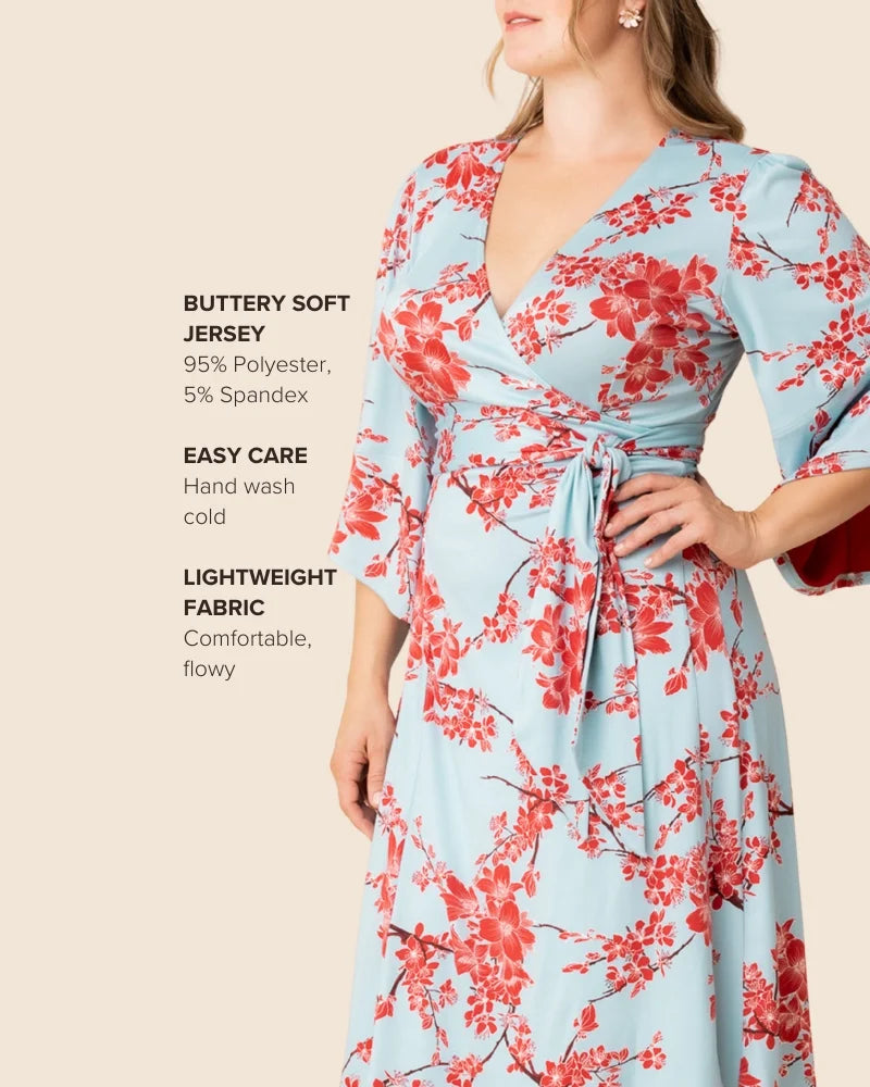 Kiyonna Women's Plus Size Gemini Wrap Dress