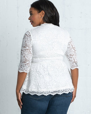 Linden Lace Top - Sale! in White