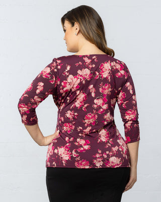 Femme Fatale Faux Wrap Top